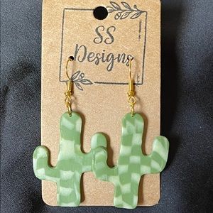 Polymer clay earrings